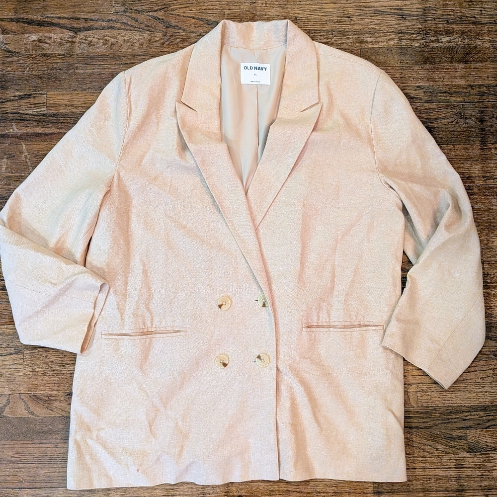 Old Navy Women's Blazer in Color Stone Size XL